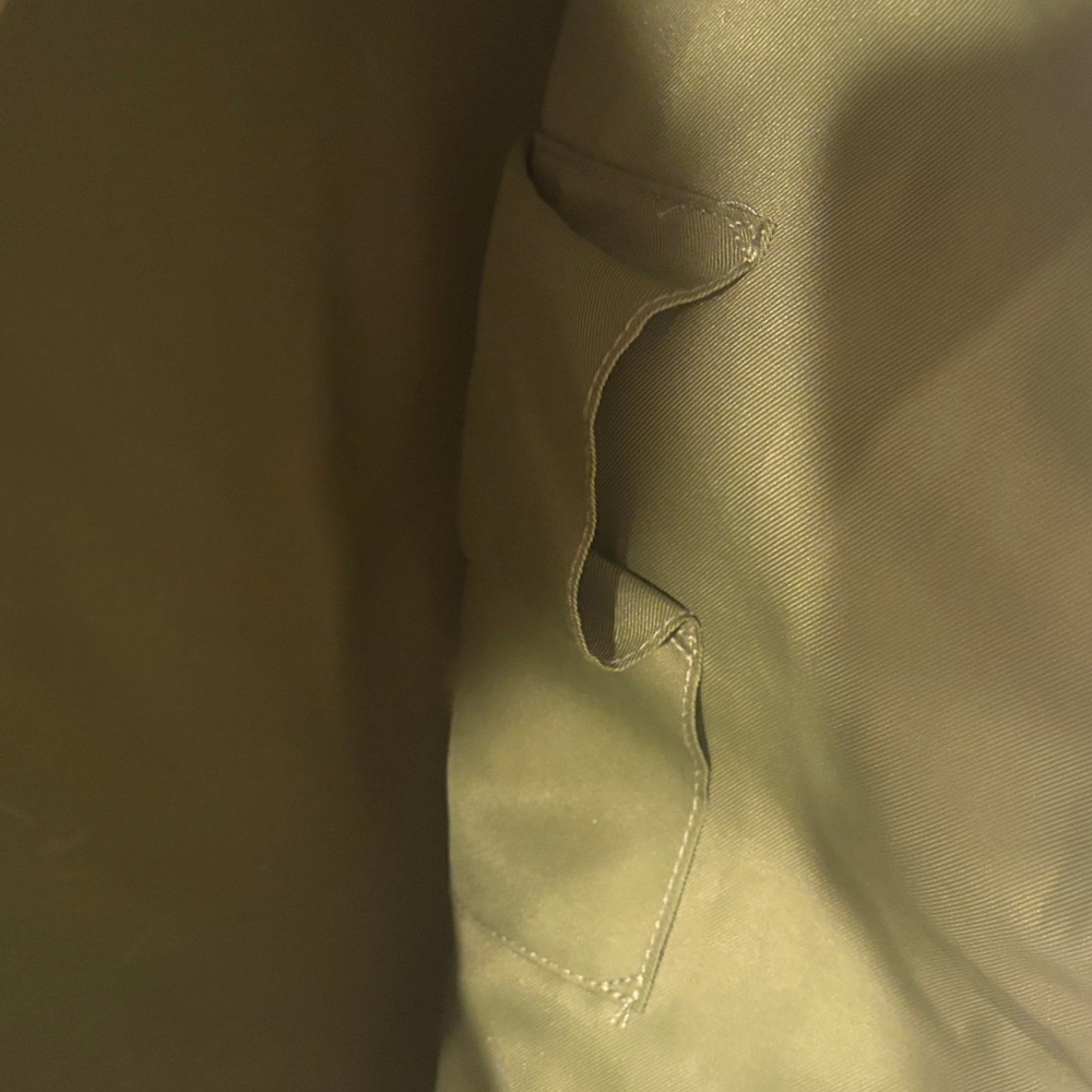 Universal Thread Olive Green Canvas Weekender wit… - image 4